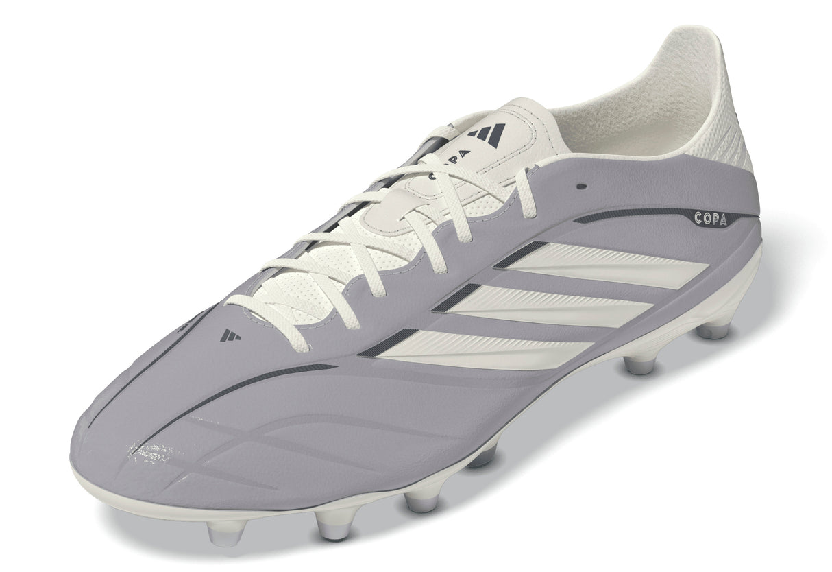Tacos de fútbol para hombre adidas Copa Pure IV League FG para terreno firme - Plateado metalizado