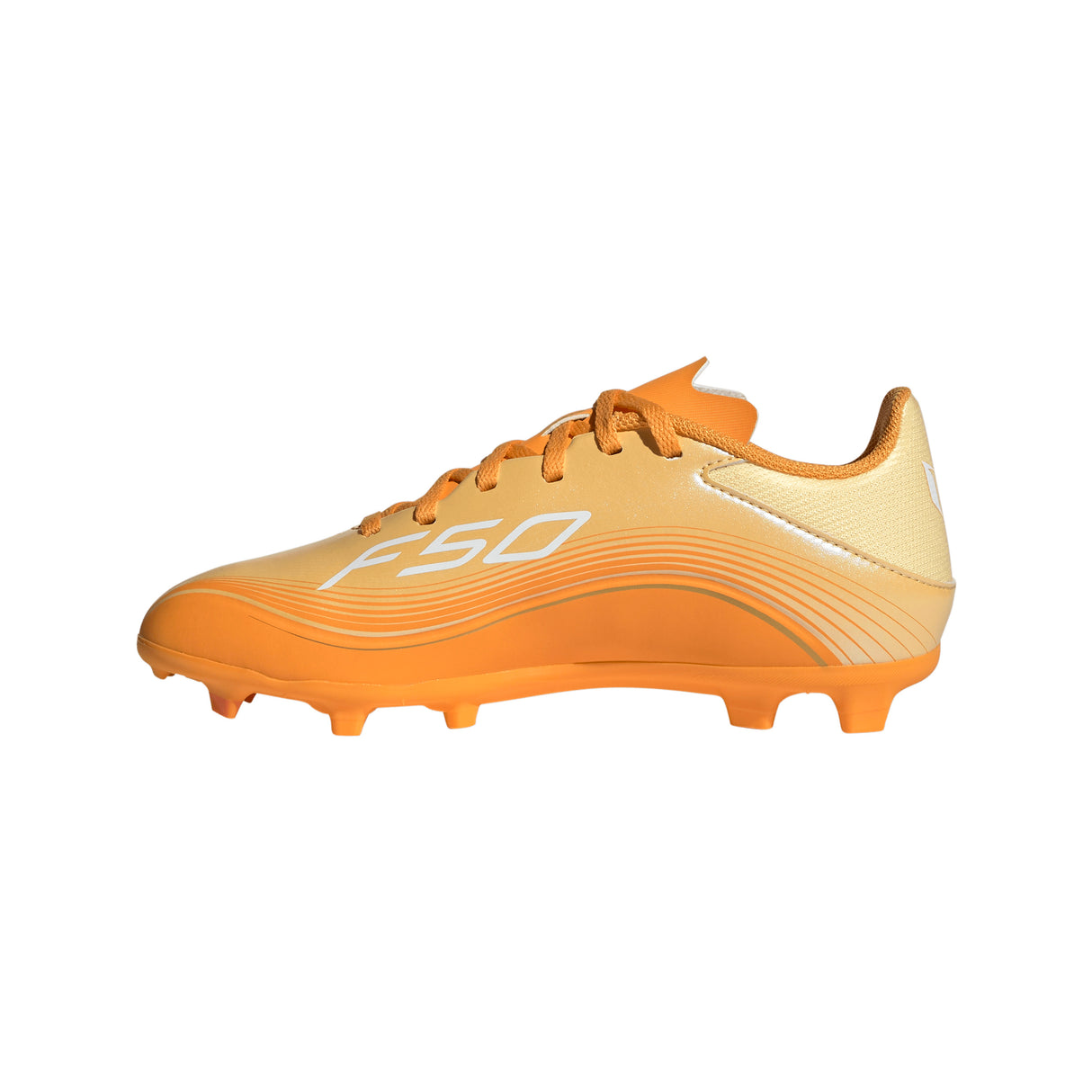 adidas F50 Messi League FG/MG Firm Ground/Multi Ground Youth Soccer Cleats - Icta/Gold