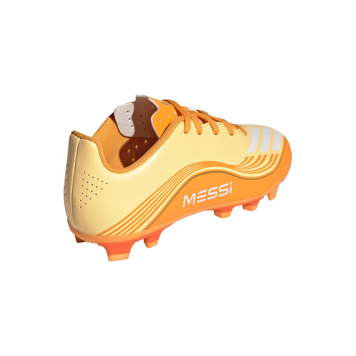 adidas F50 Messi Club FG/MG Firm Ground / Multi Ground Youth Soccer Cleats - Icta/Gold