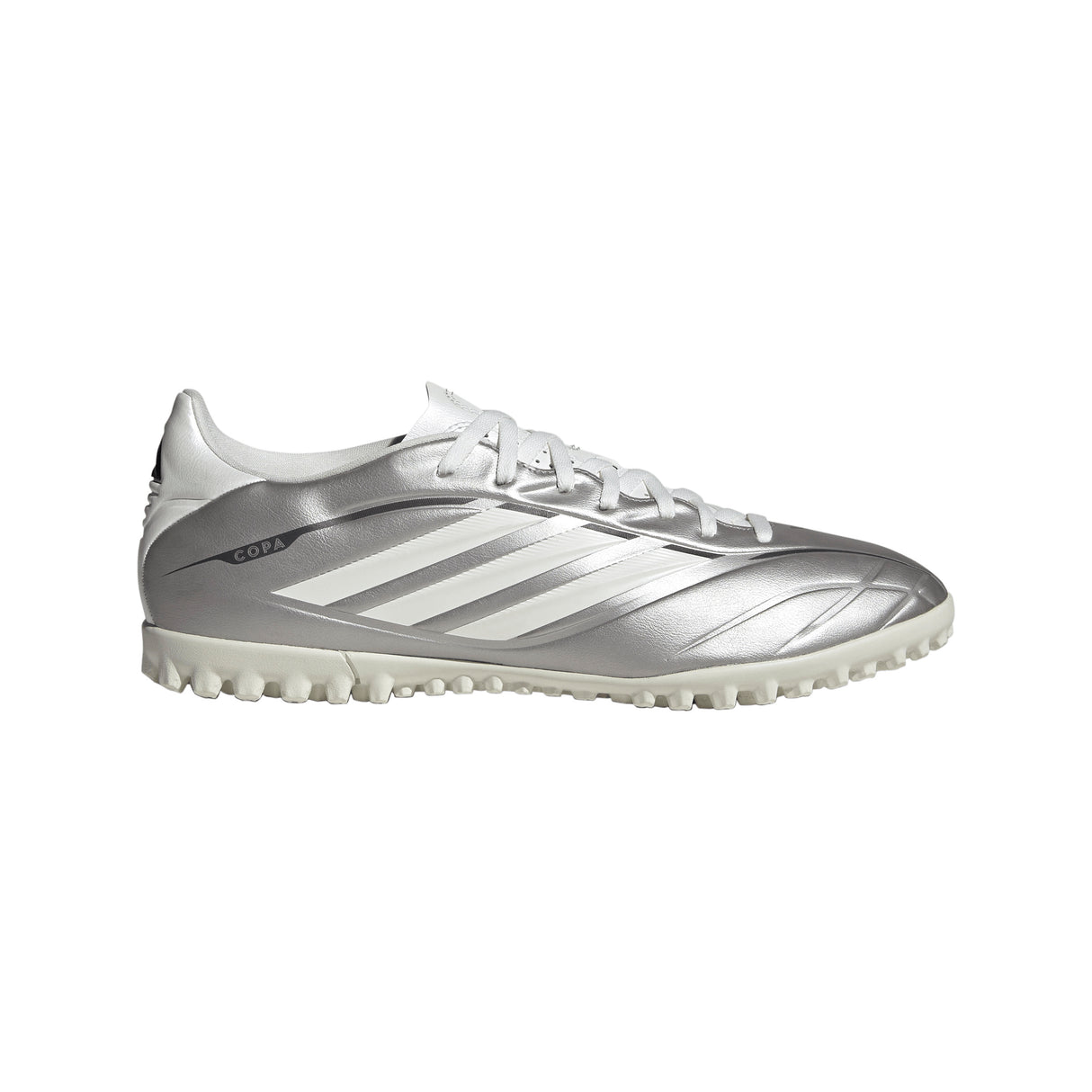 adidas Copa Pure IV Club TF Turf Men's Soccer Cleats - Metal Silver