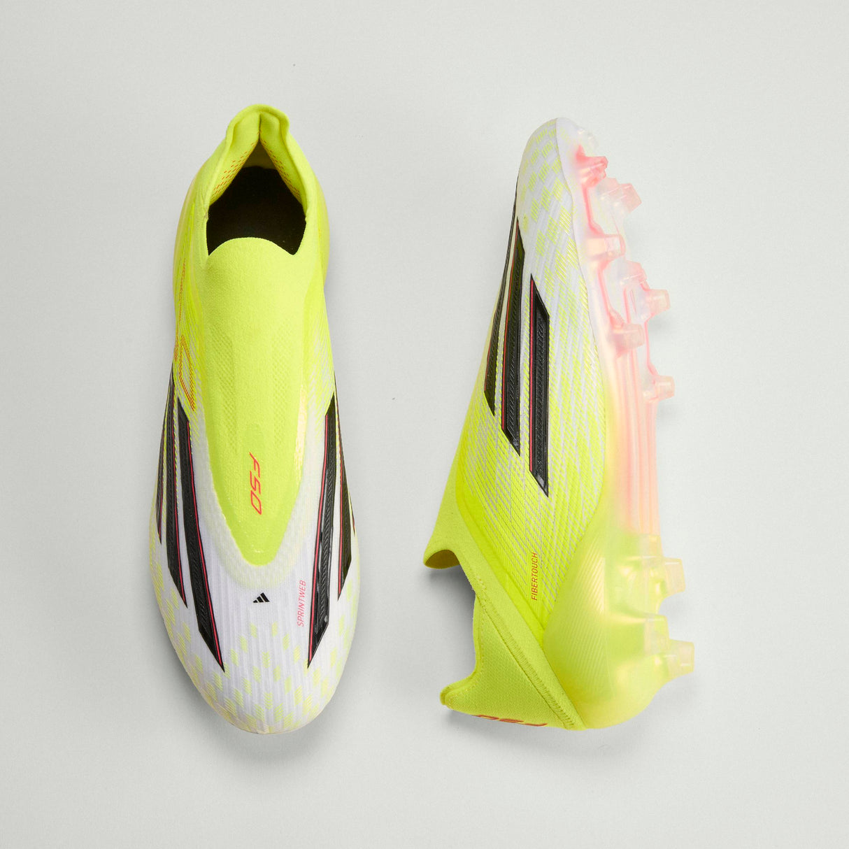 adidas F50 Elite Laceless FG Firm Ground Men´s Soccer Cleats - Yellow/Black/Red