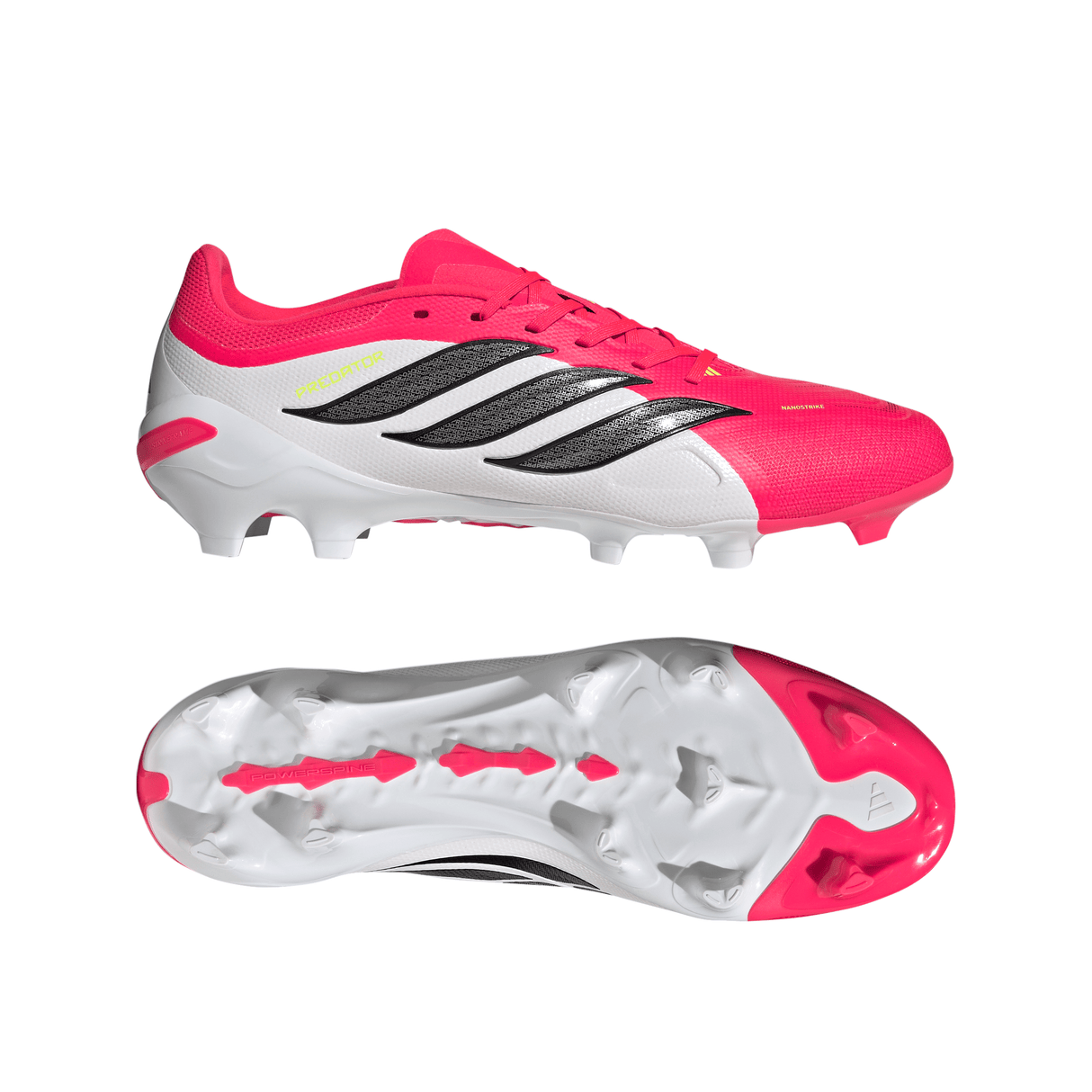 adidas Predator League FG Firm Ground Men's Soccer Cleats - Red/Black/White