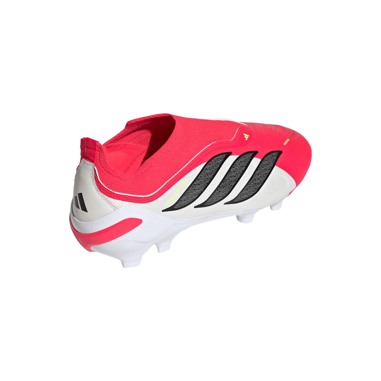 adidas Predator League Laceless FG Firm Ground Youth Soccer Cleats - Red/Black/White