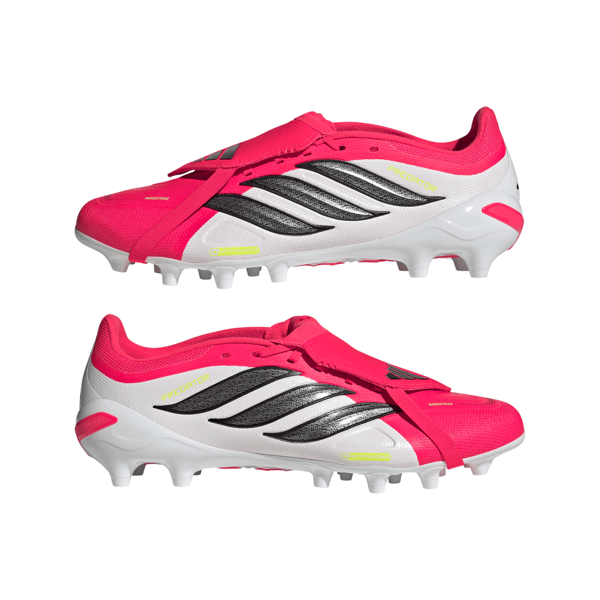 adidas Predator League Fold-Over Tongue AG Artificial Ground Men's Soccer Cleats - Red/Black/White