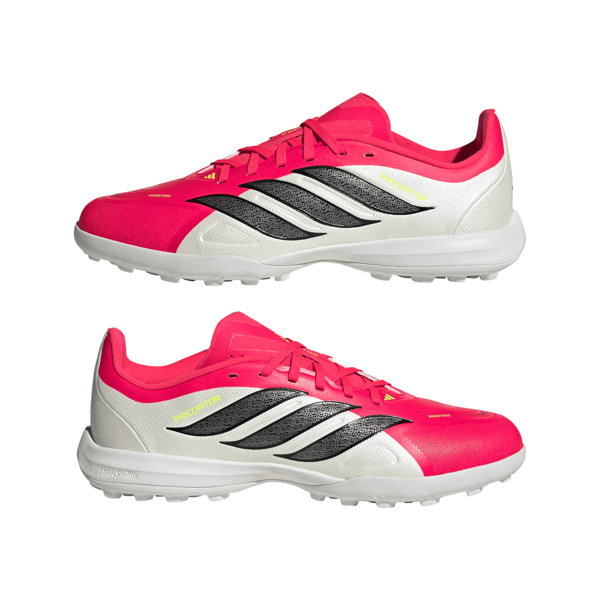 adidas Predator League TF Turf Youth Soccer Cleats - Red/Black/White