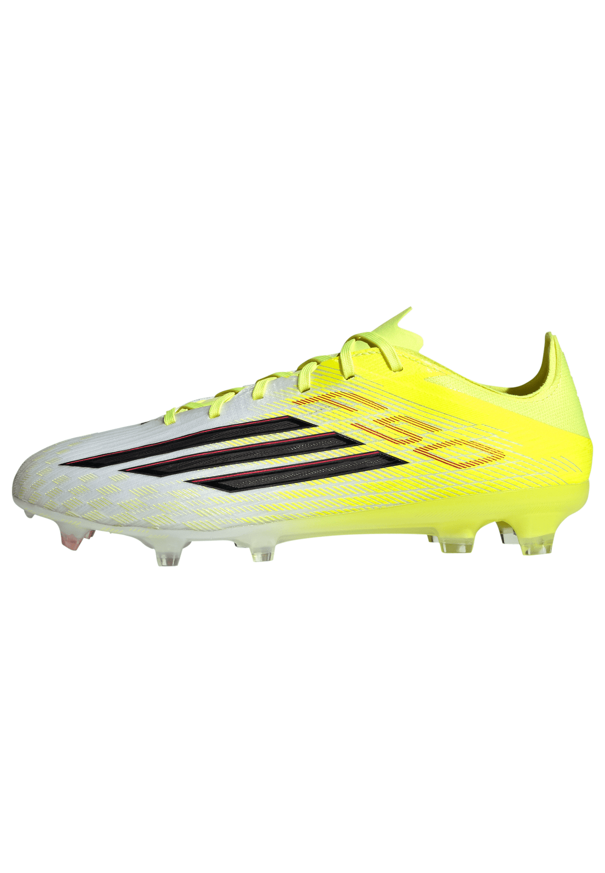 Botines de fútbol adidas F50 Pro FG para terreno firme de hombre - Amarillo/Negro/Rojo