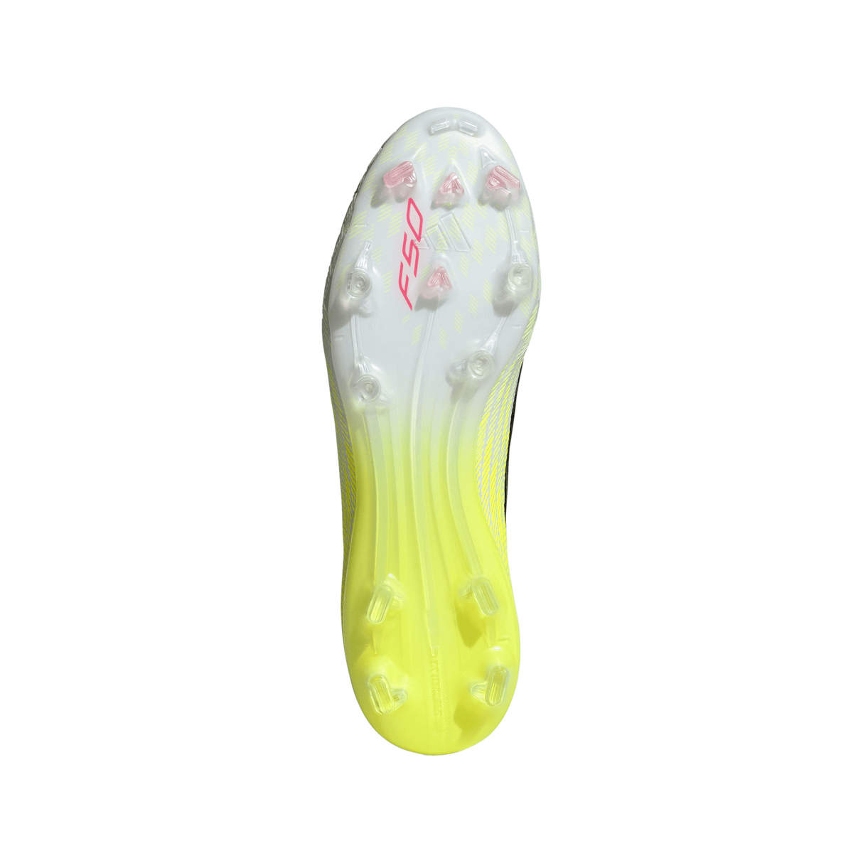 Botines de fútbol adidas F50 Pro FG para terreno firme de hombre - Amarillo/Negro/Rojo