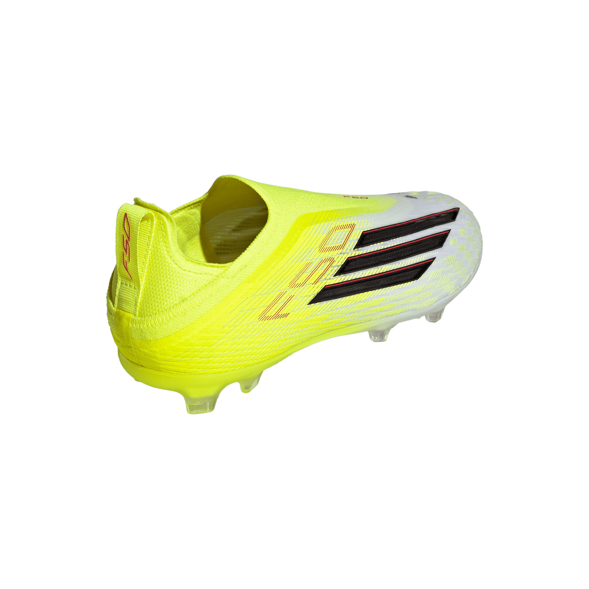 adidas F50 Elite Laceless FG Firm Ground Youth Soccer Cleats - Yellow/Black/Red