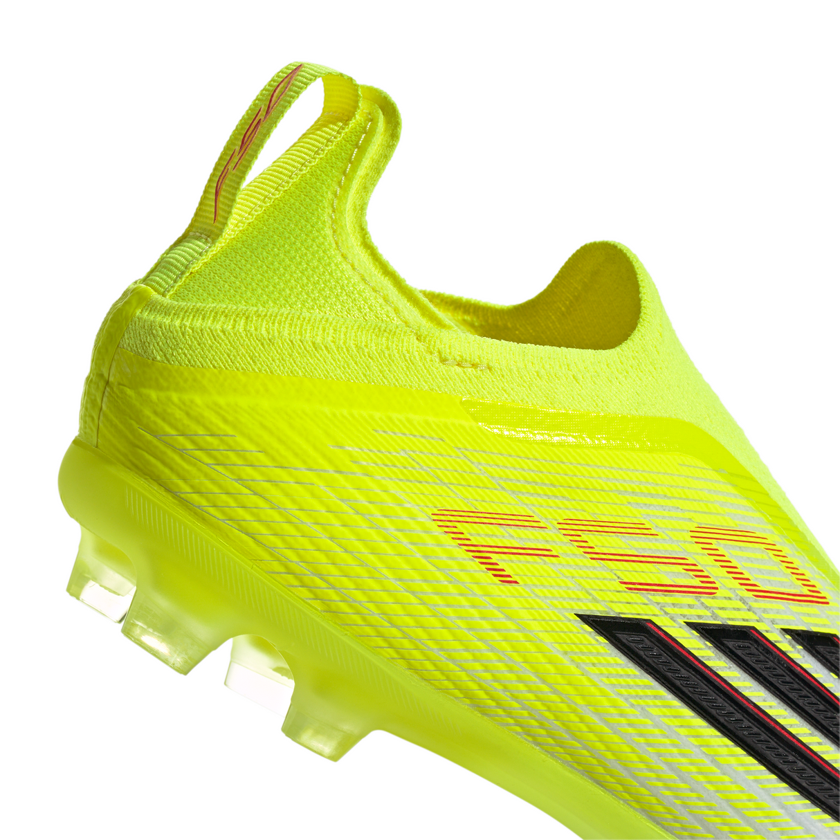 adidas F50 Elite Laceless FG Firm Ground Youth Soccer Cleats - Yellow/Black/Red