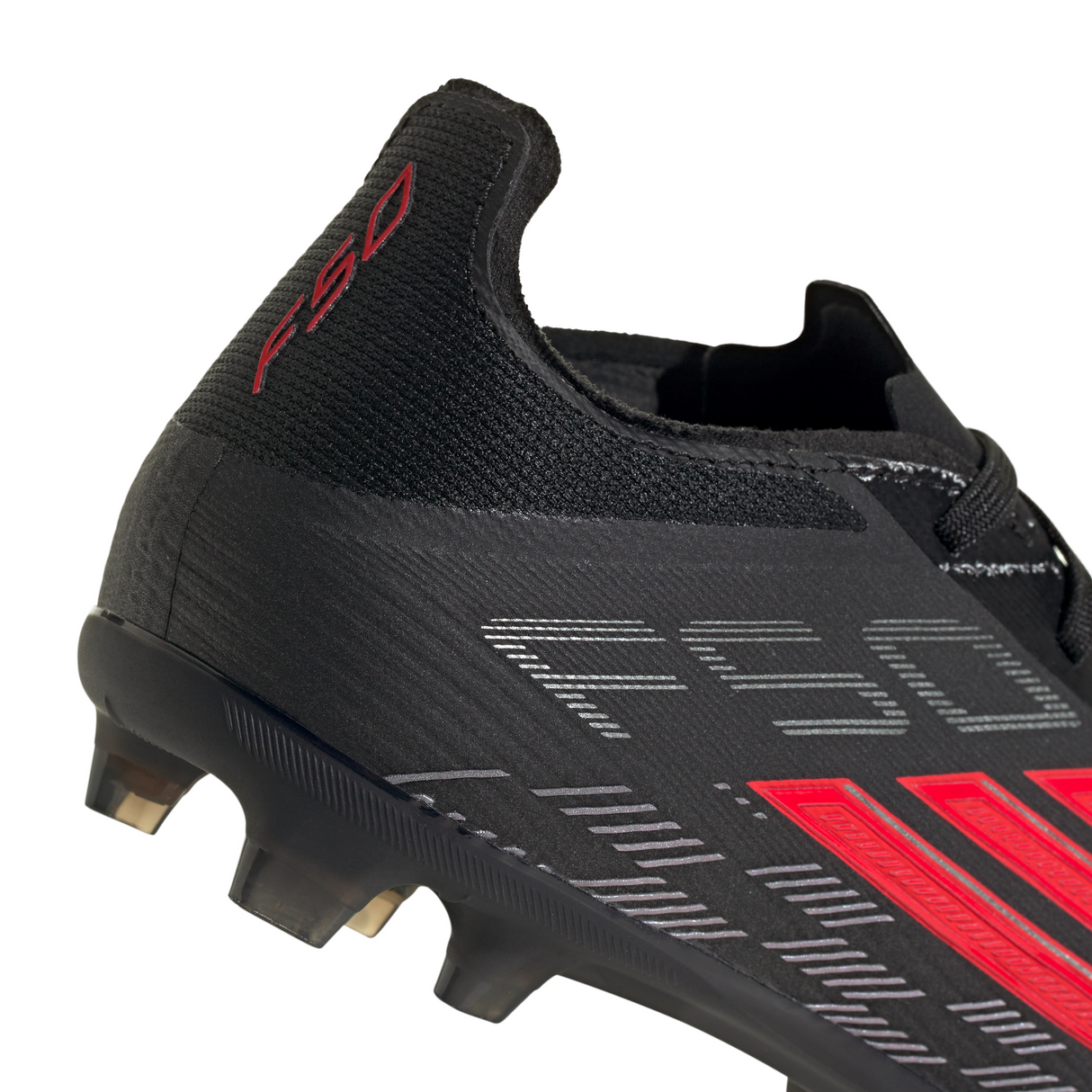 adidas F50 Elite FG Firm Ground Youth Soccer Cleats - Black/Red