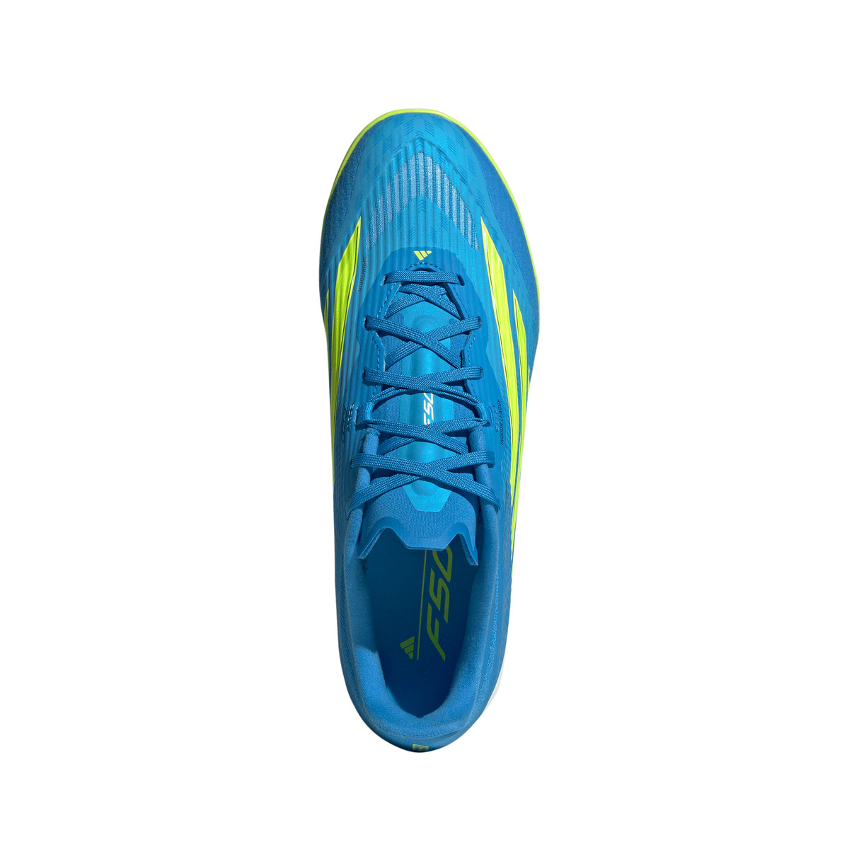 adidas F50 League IN Indoor Men's Soccer Shoes - Blue/Yellow/Aqua