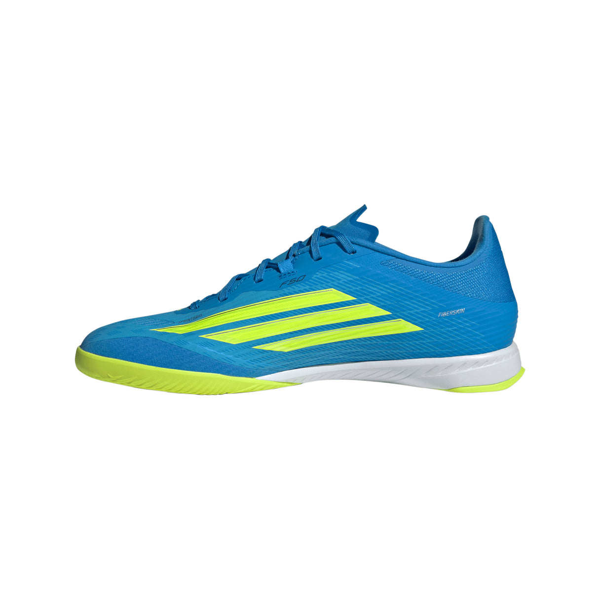 adidas F50 League IN Indoor Men's Soccer Shoes - Blue/Yellow/Aqua