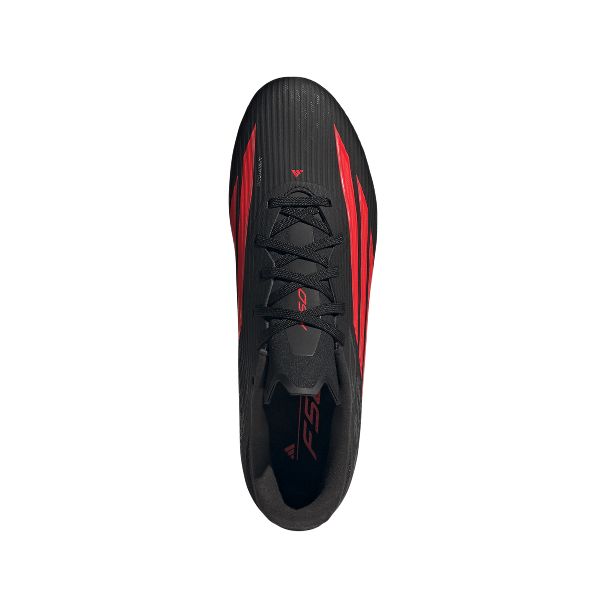 Botines de fútbol adidas F50 League FG/MG para terreno firme/múltiple para hombre - Negro/Rojo