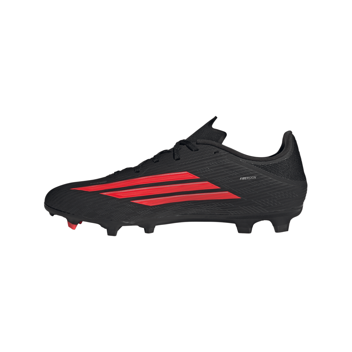 Botines de fútbol adidas F50 League FG/MG para terreno firme/múltiple para hombre - Negro/Rojo