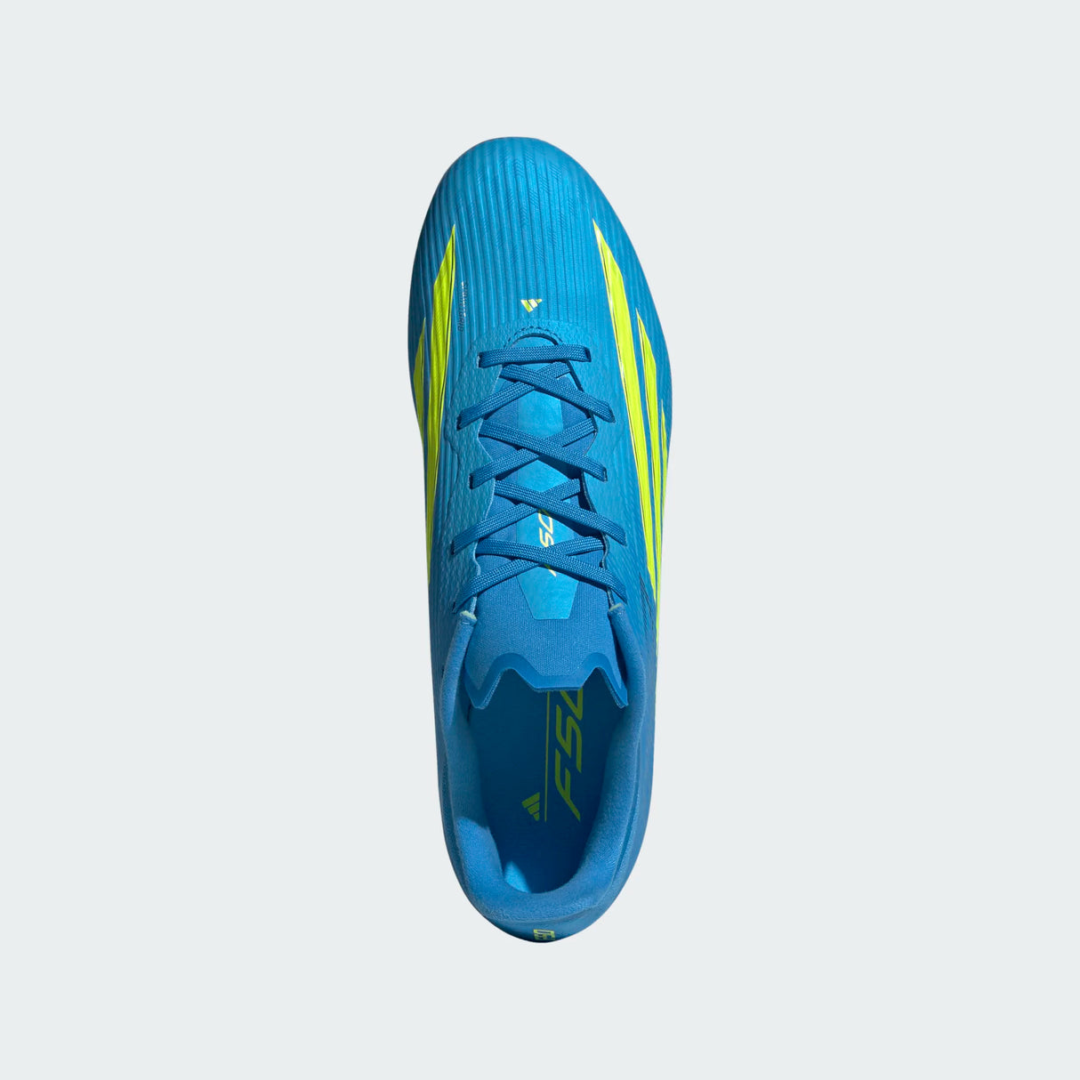 adidas F50 League FG/MG Firm Ground/Multi Ground Men's Soccer Cleats - Blue/Yellow/Aqua