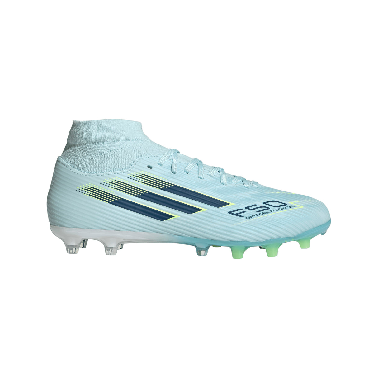 adidas F50 SparkFusion League Mid Cut FG/AG Firm Ground/Artificial Ground Women's Soccer Cleats - Blue