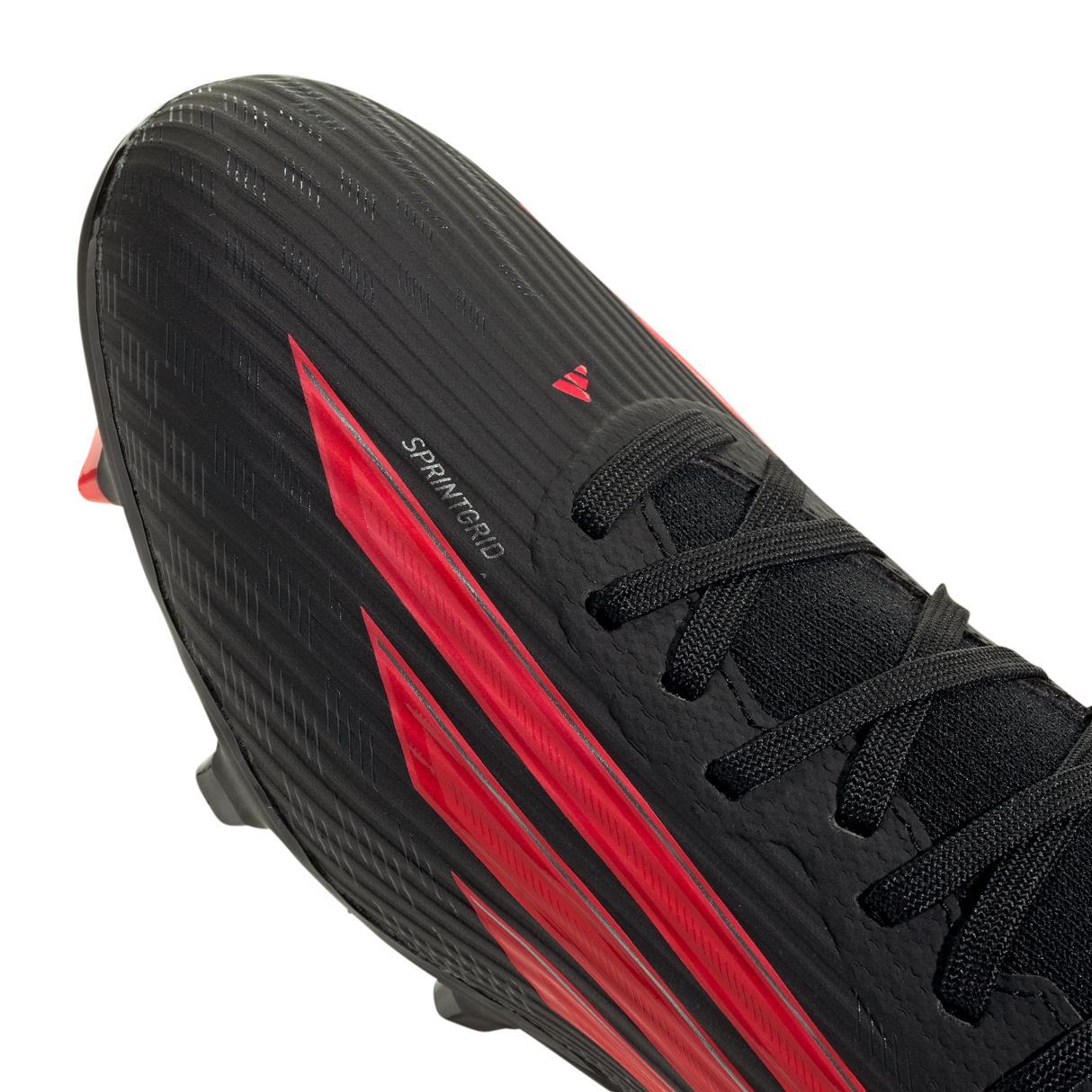 adidas F50 League Mid Cut FG/MG Tacos de fútbol para hombre (terreno firme/multiterreno) - Negro/