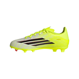 adidas F50 League FG/MG Firm Ground/Multi Ground Youth Soccer Cleats - Yellow/Black/Red