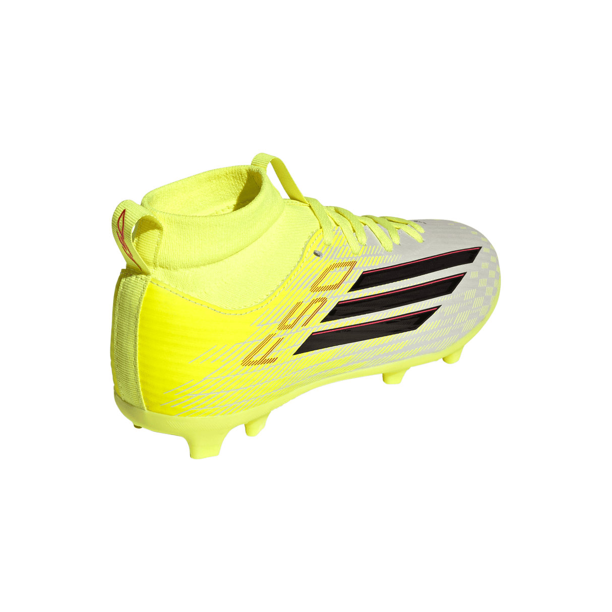 adidas F50 League Mid Cut FG/MG Firm Ground/Multi Ground Youth Soccer Cleats - Yellow/Black
