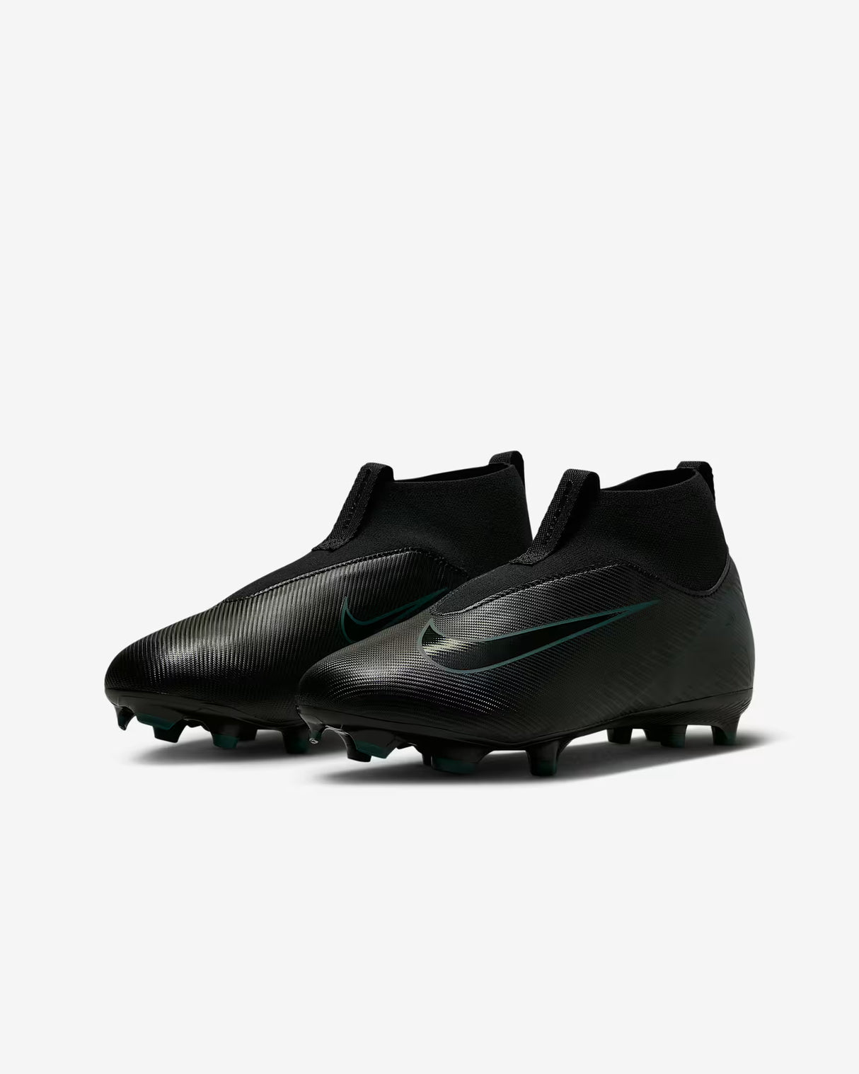 Nike Jr Mercurial Superfly 10 Academy FG Firm Ground Soccer Cleats - Black