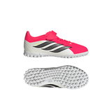 adidas Predator Club Fold-Over Tongue Elastic Laces FG/MG Youth Soccer Cleats - Red/Black/White