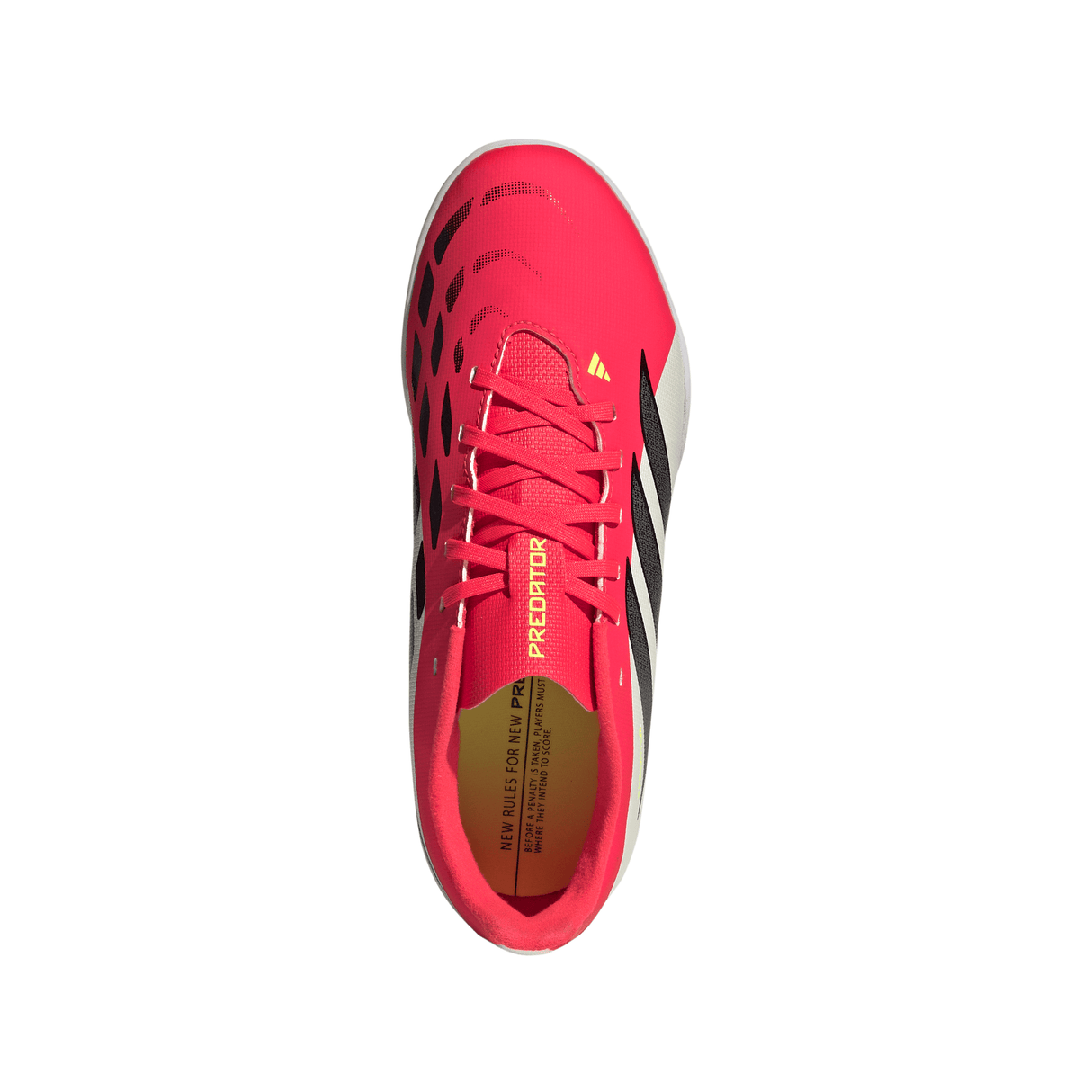 adidas Predator Club Sala IN Indoor Youth Soccer Shoes - Red/Black/White