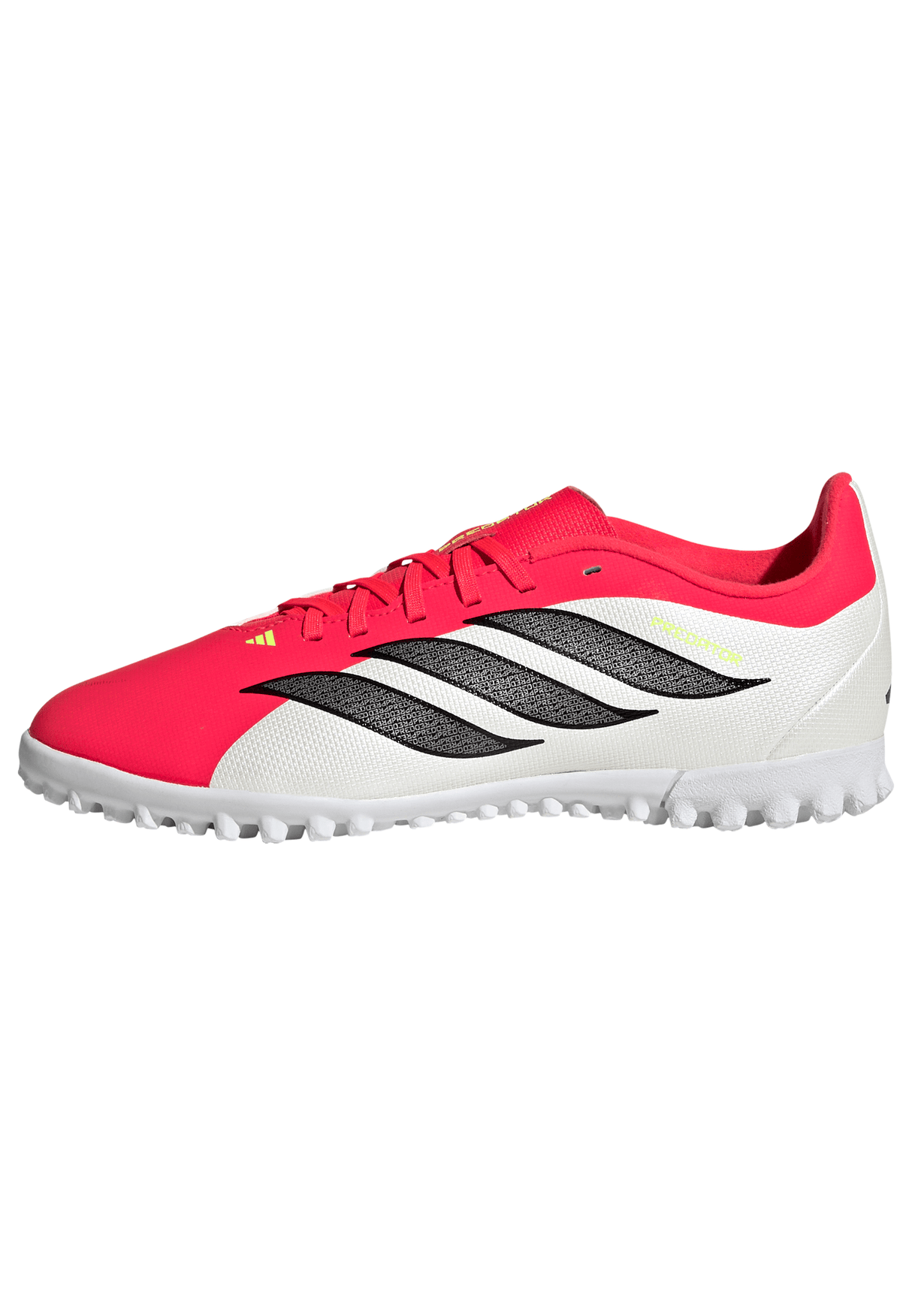 adidas Predator Club TF Turf Youth Soccer Cleats - Red/Black/White