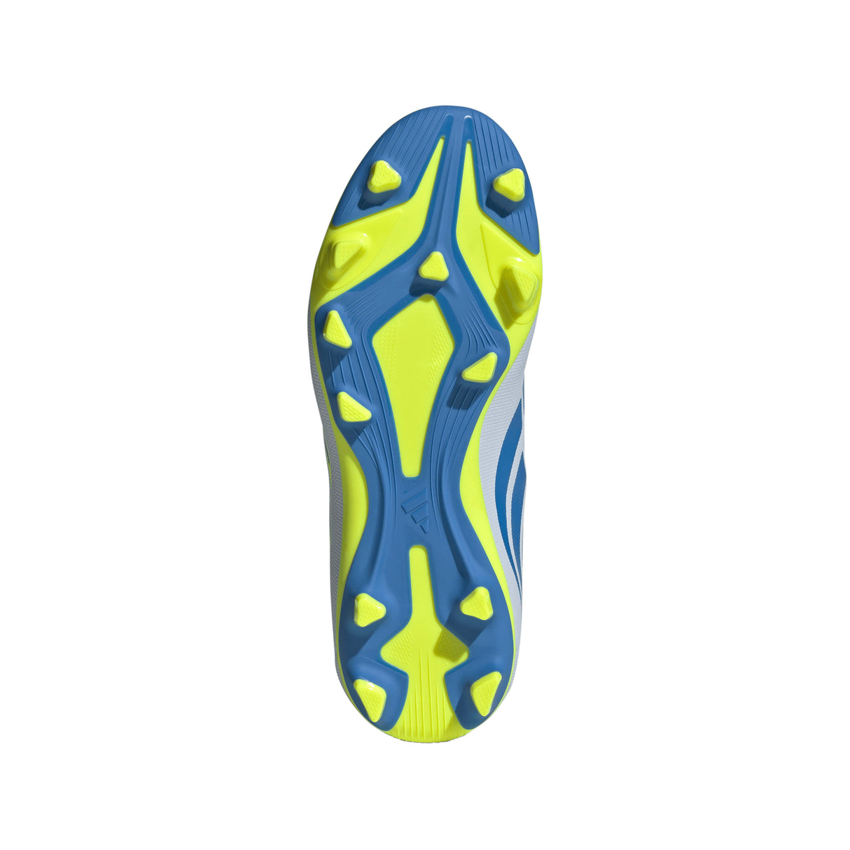 adidas Predator Club FG/MG Firm Ground/Multi Ground Youth Soccer Cleats - Sky/Blue/Yellow