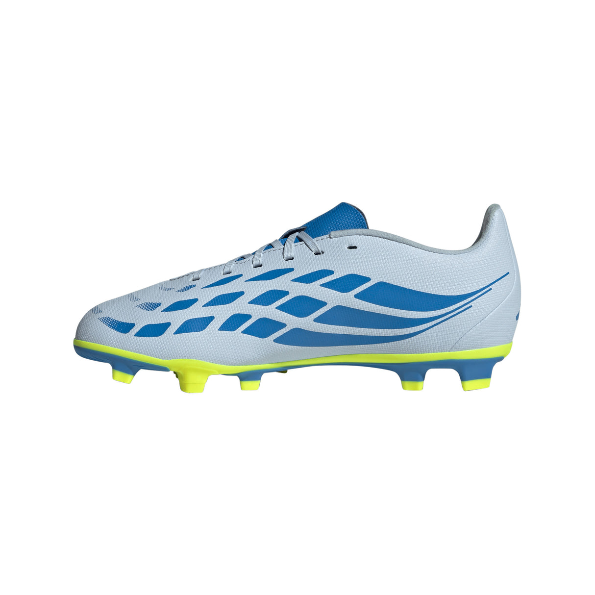 adidas Predator Club FG/MG Firm Ground/Multi Ground Youth Soccer Cleats - Sky/Blue/Yellow