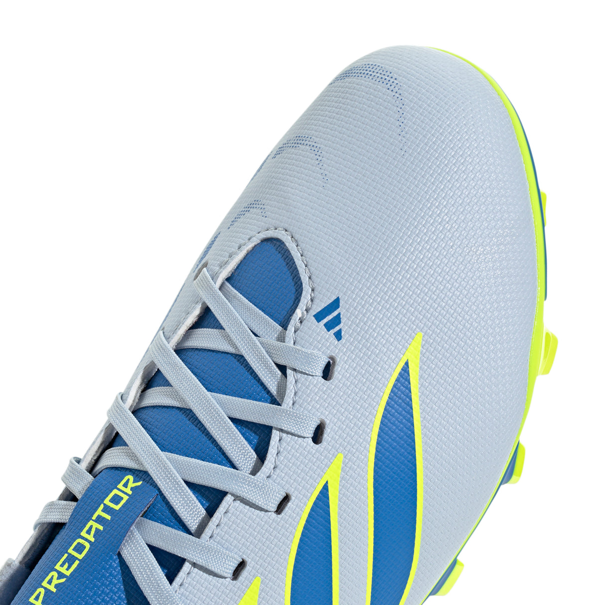 adidas Predator Club FG/MG Firm Ground/Multi Ground Youth Soccer Cleats - Sky/Blue/Yellow