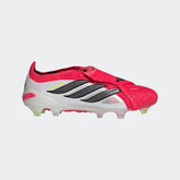 adidas Predator Elite Fold-Over Tongue FG Firm Ground Men's Soccer Cleats - Lucid Red/Black/White