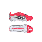 adidas Predator Elite Fold-Over Tongue FG Firm Ground Youth Soccer Cleats - Red/Black/White