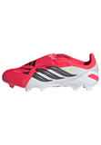 adidas Predator Elite Fold-Over Tongue FG Firm Ground Youth Soccer Cleats - Red/Black/White