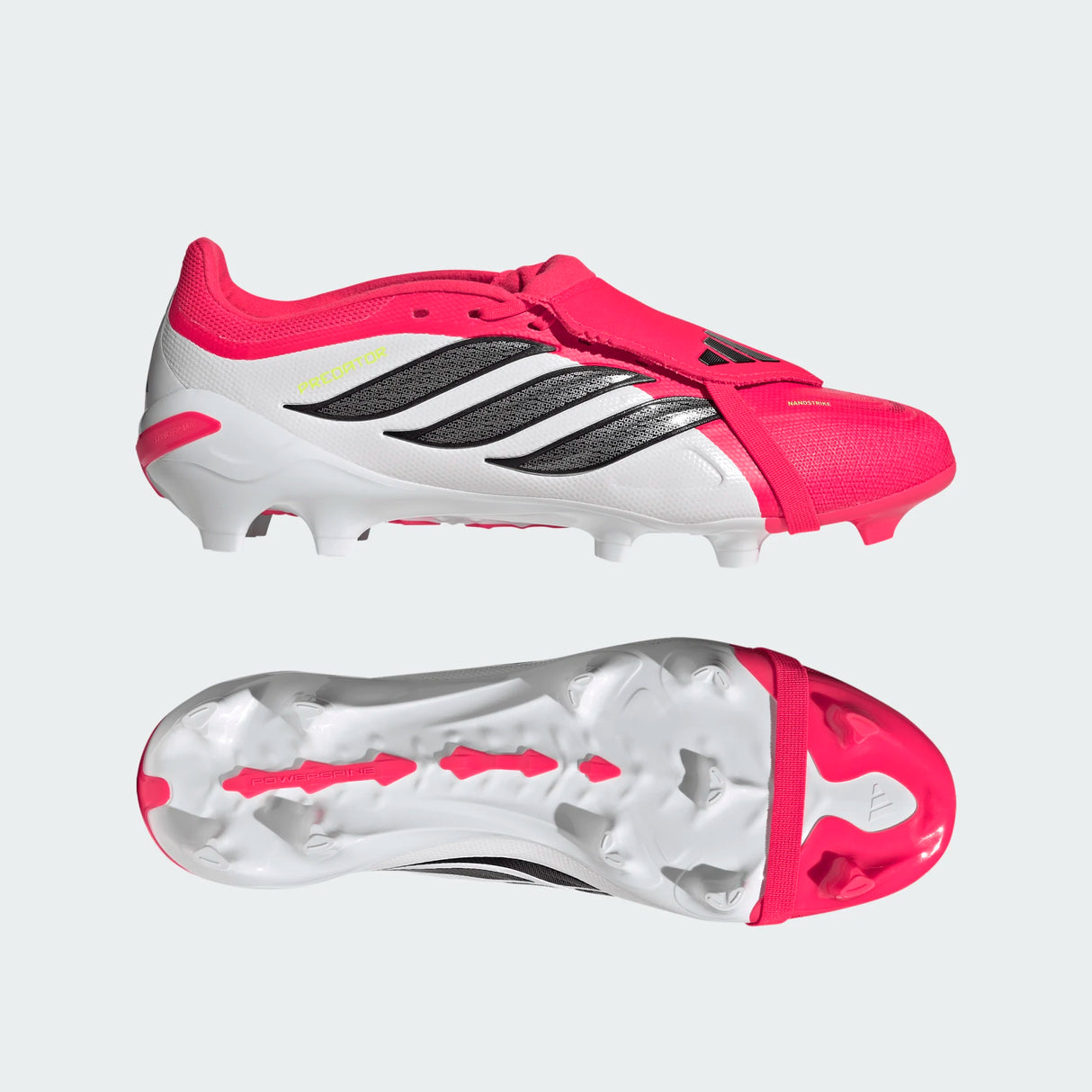 adidas Predator League Fold-Over Tongue FG Firm Ground Men´s Soccer Cleats - Lucid Red/Black