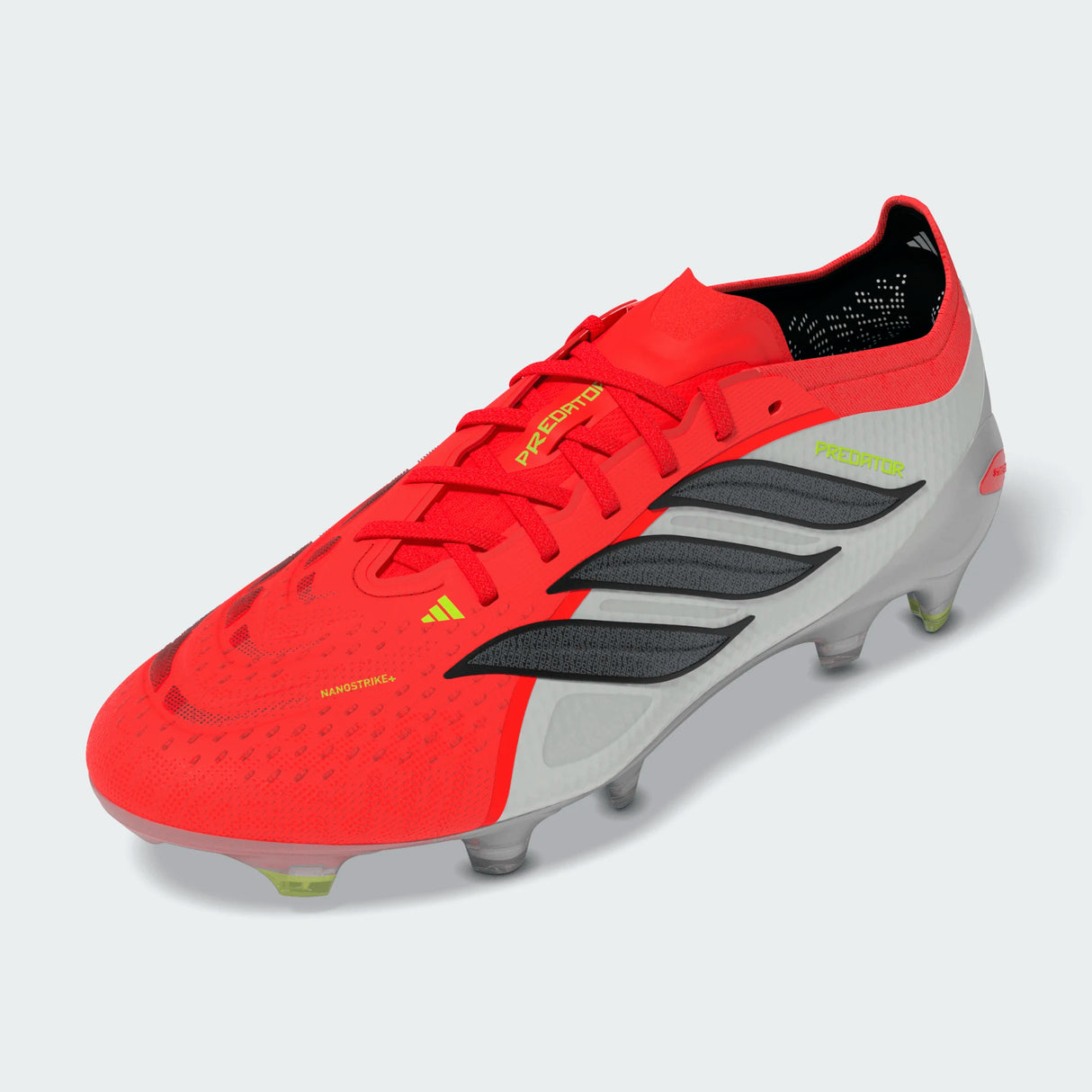 adidas Predator Elite FG Firm Ground Men's Soccer Cleats - Lucid Red/Black/White