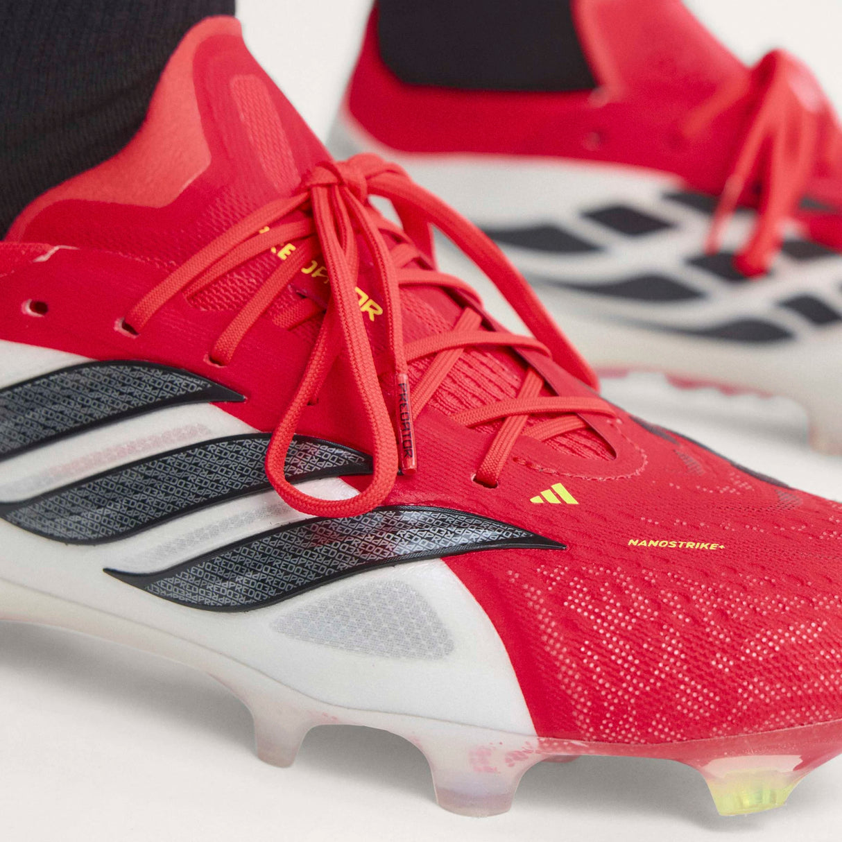 adidas Predator Elite FG Firm Ground Men's Soccer Cleats - Lucid Red/Black/White