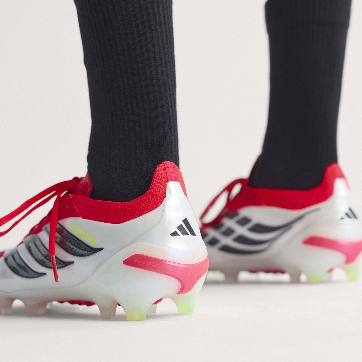 adidas Predator Elite FG Firm Ground Men's Soccer Cleats - Lucid Red/Black/White