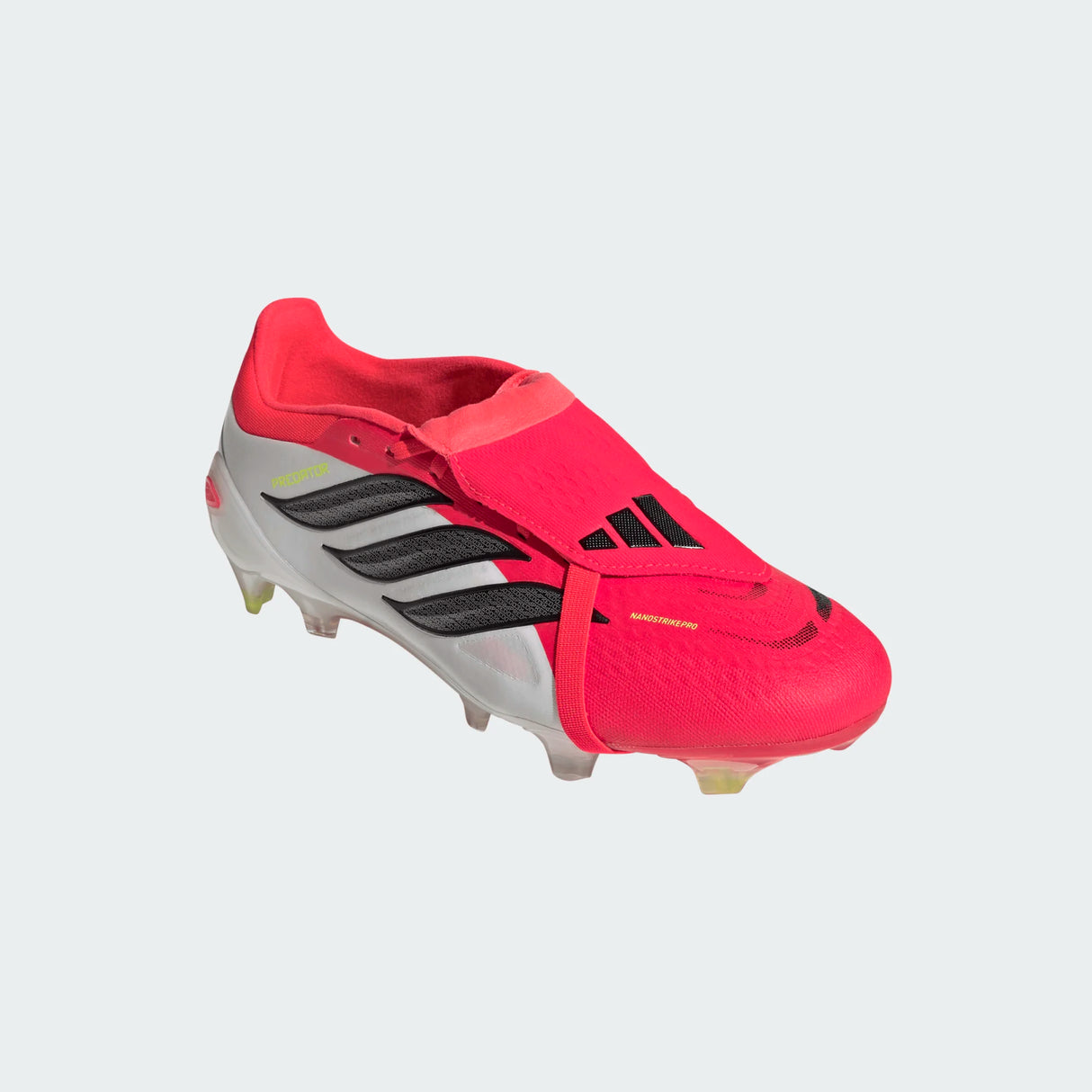 adidas Predator Pro Fold-Over Tongue FG Firm Ground Men's Soccer Cleats - Lucid Red/Black/White
