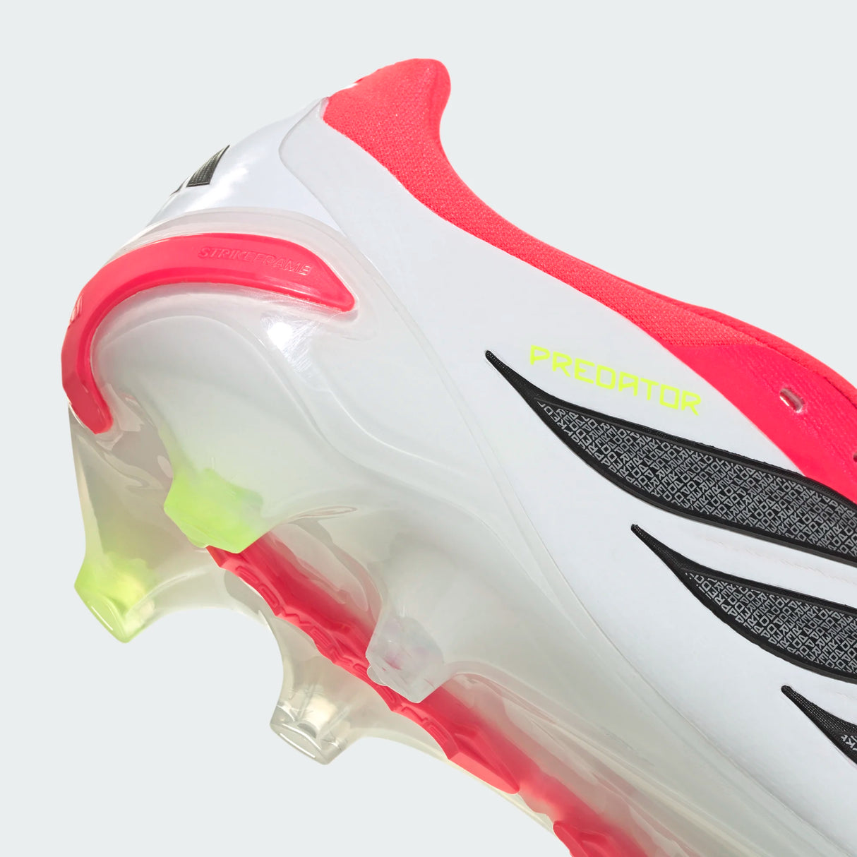 adidas Predator Pro Fold-Over Tongue FG Firm Ground Men's Soccer Cleats - Lucid Red/Black/White
