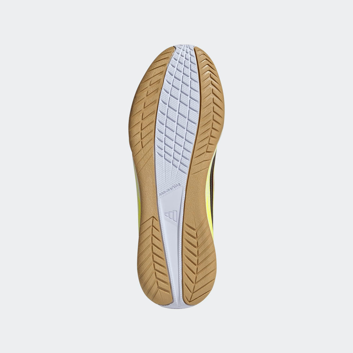 adidas F50 Club IN Indoor Youth Soccer Shoes - Solar Yellow/Black/Lucid Red