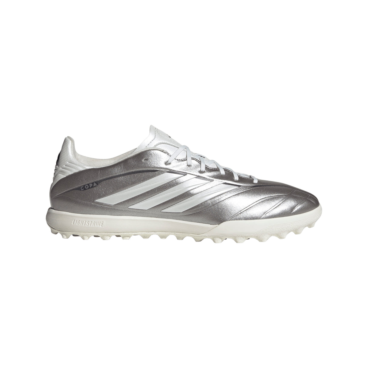 adidas Copa Pure IV League TF Turf Men's Soccer Cleats - Metal Silver