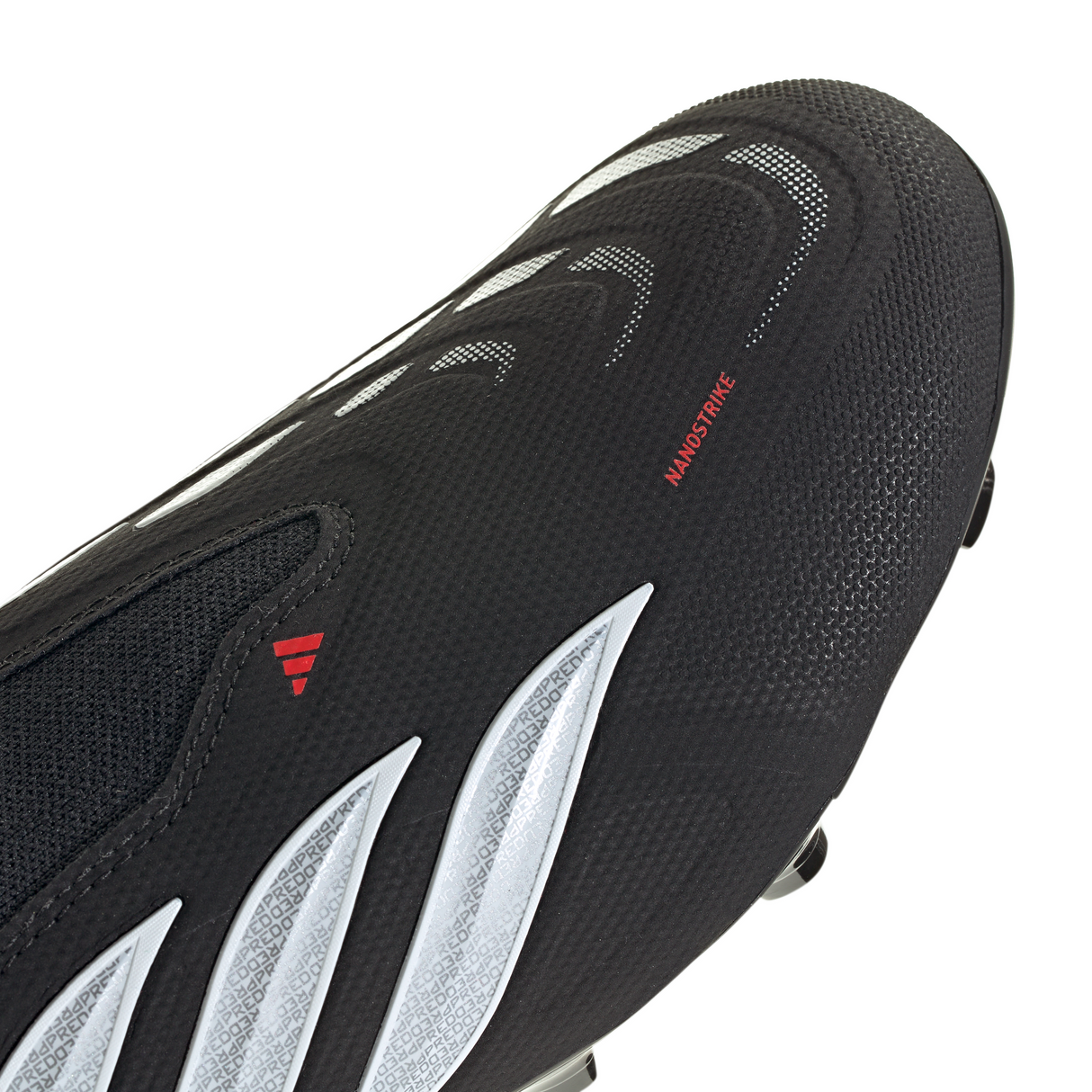 adidas Predator League Laceless FG Firm Ground Men's Soccer Cleats - Black/White