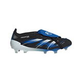 adidas Predator League JB Fold-Over Tongue FG/MG Men's Soccer Cleats - Black/White/Blue