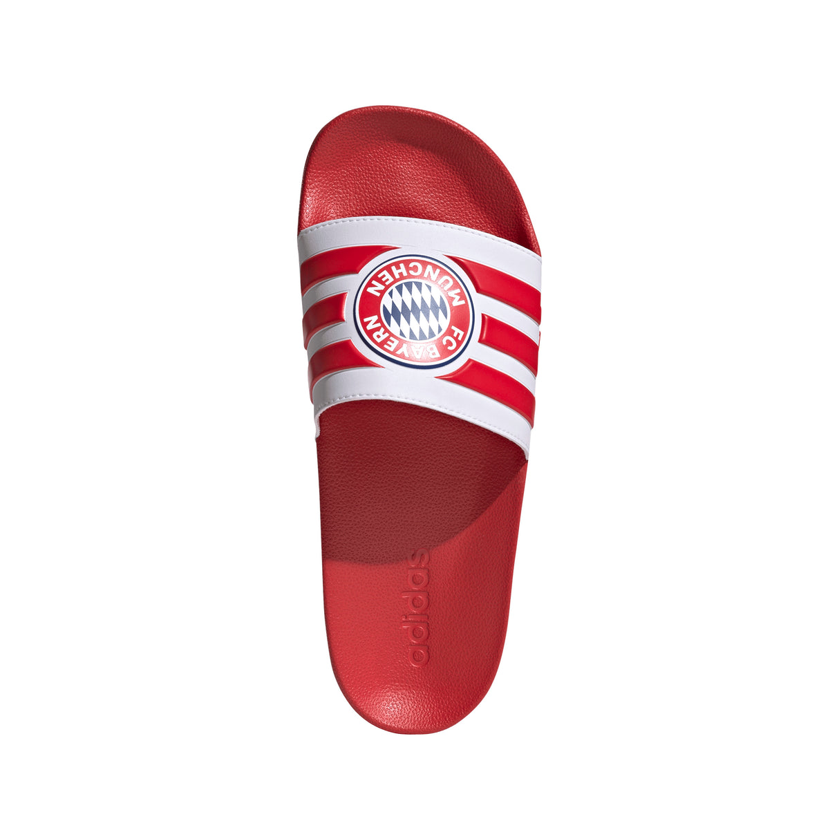 Chanclas de fútbol Adilette Shower adidas FC Bayern Munich - Rojo/Blanco