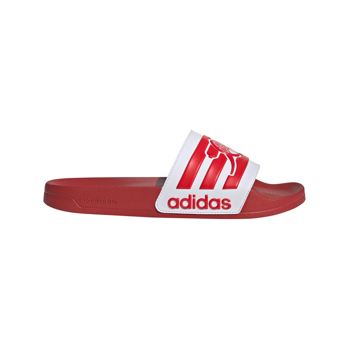 adidas Arsenal Adilette Shower Soccer Slides - Red/White