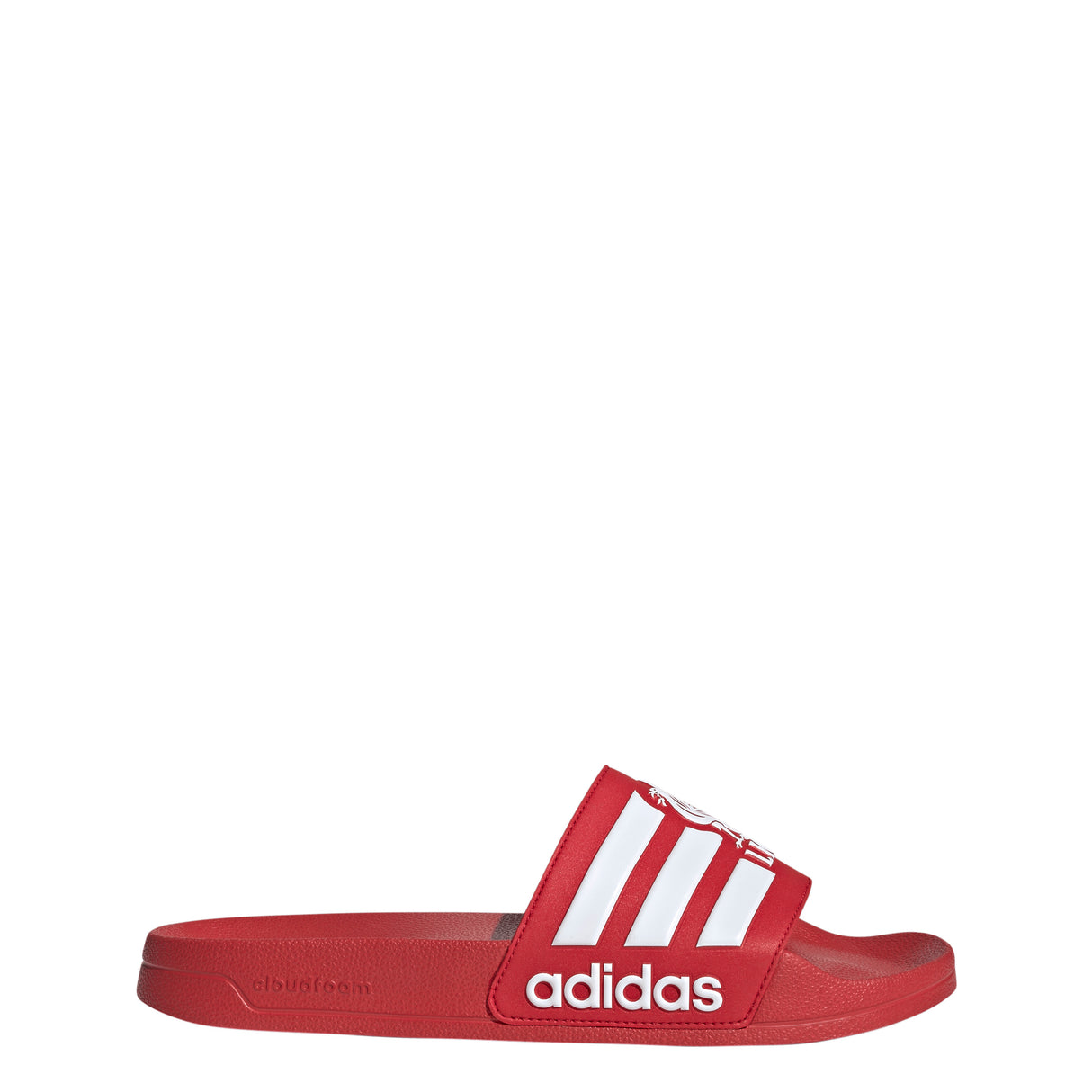 adidas Liverpool Adilette Shower Soccer Slides - Red/White