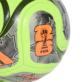 adidas WC Com WTR Soccer Ball - Lemon/Black/Iron