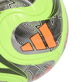 adidas WC Com WTR Soccer Ball - Lemon/Black/Iron