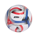 adidas 2026 MLS League NFHS Soccer Ball - White/Royal Blue/Red/Silver