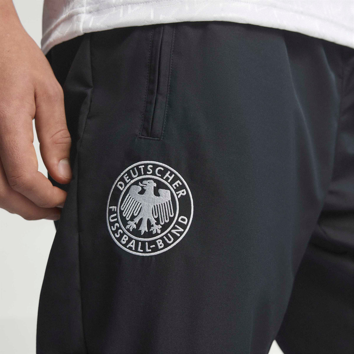 adidas Germany Track 1994 Men's Soccer Pants - Black/White